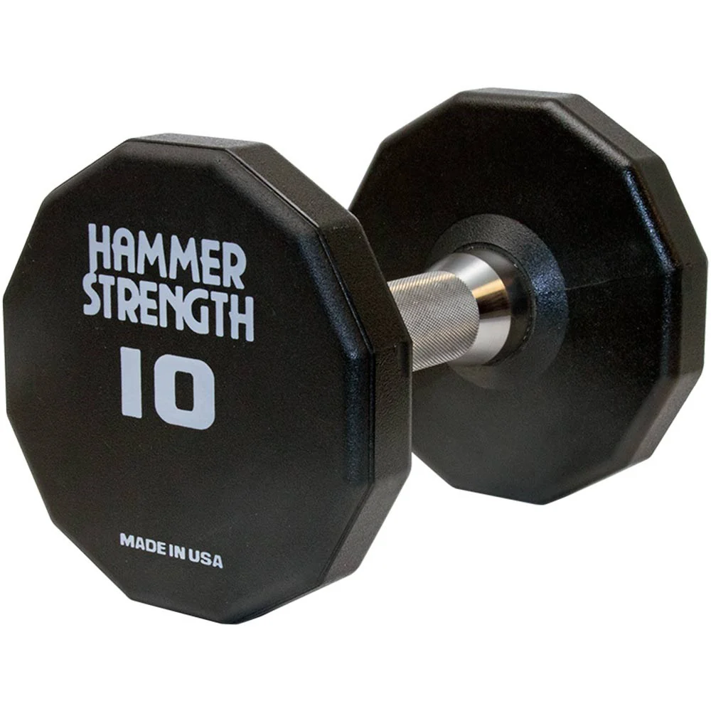 Hammer Strength 12-Sided Urethane Dumbbells - Outlet - Image 3