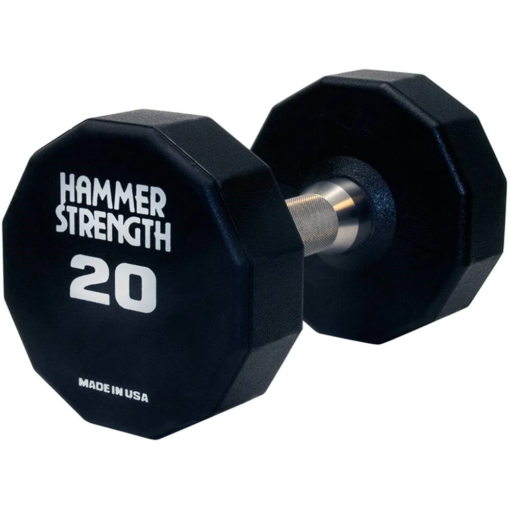 Hammer Strength 12-Sided Urethane Dumbbells - Outlet - Image 5