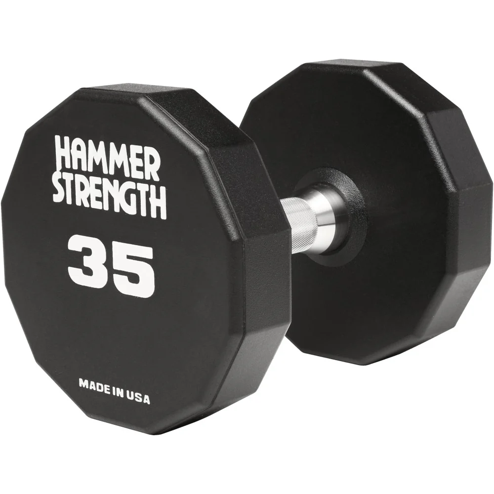 Hammer Strength 12-Sided Urethane Dumbbells - Outlet - Image 8