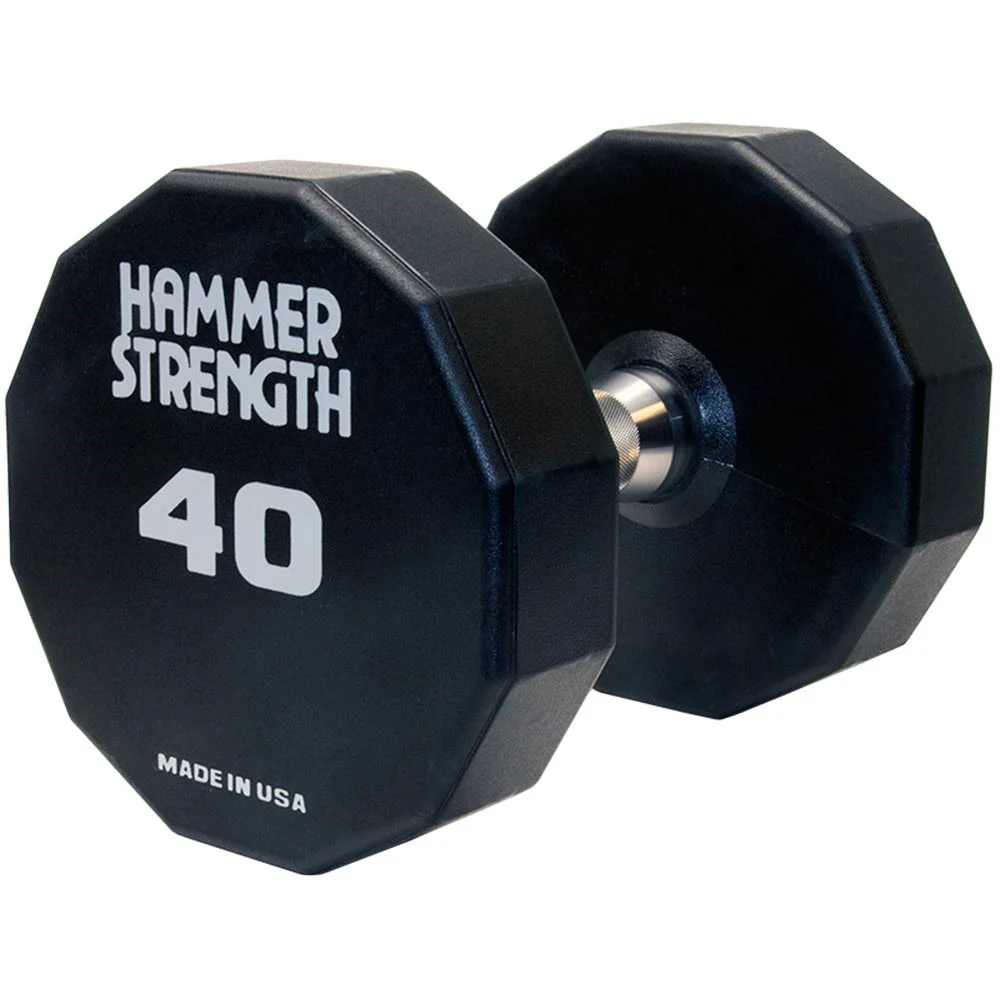Hammer Strength 12-Sided Urethane Dumbbells - Outlet - Image 9