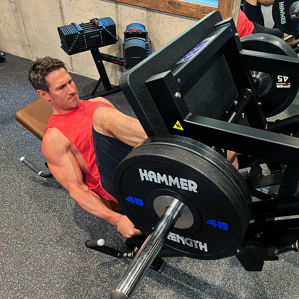 Hammer Strength Plate-Loaded Linear Leg Press - Image 4