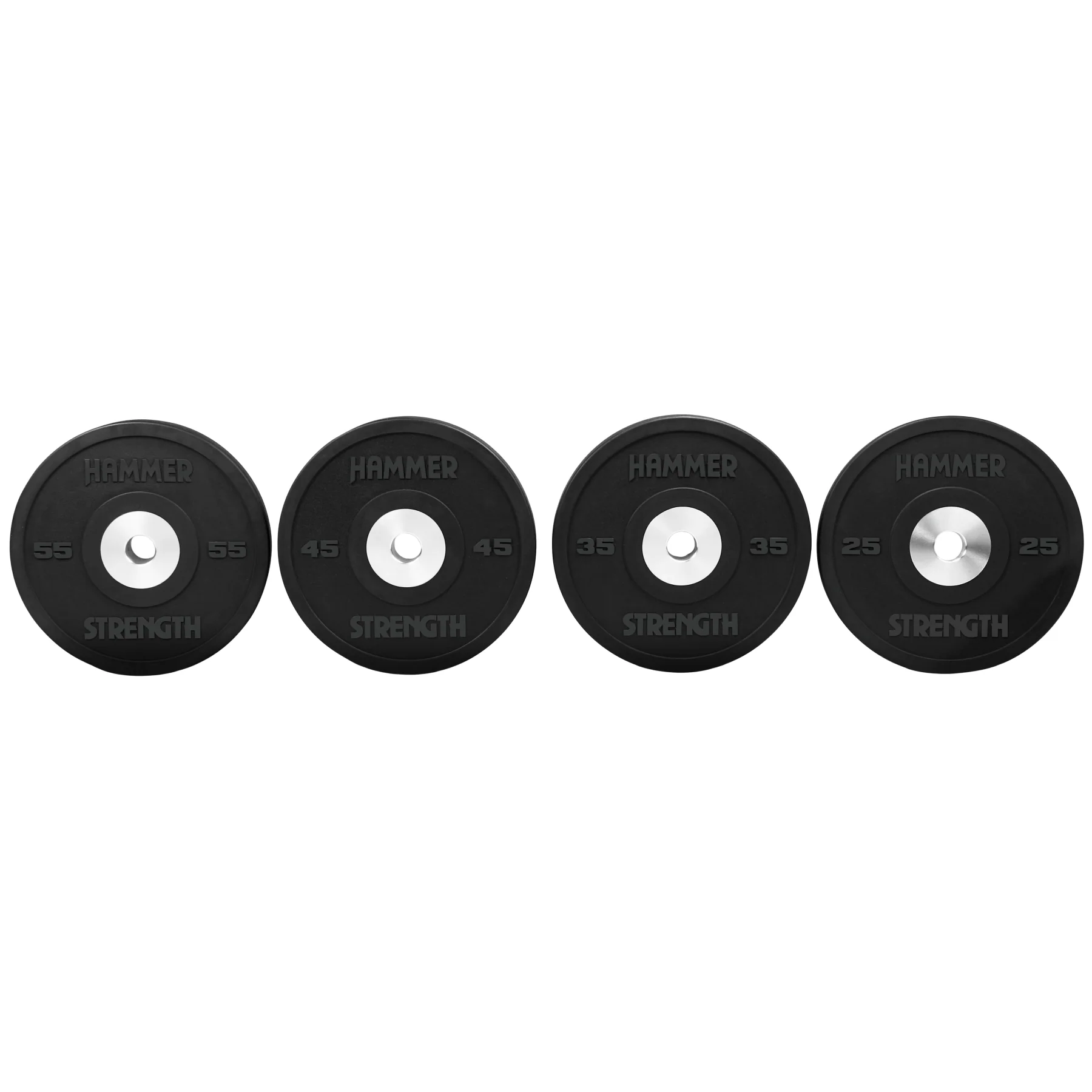 Hammer Strength Premium Rubber Black Bumpers - Image 5