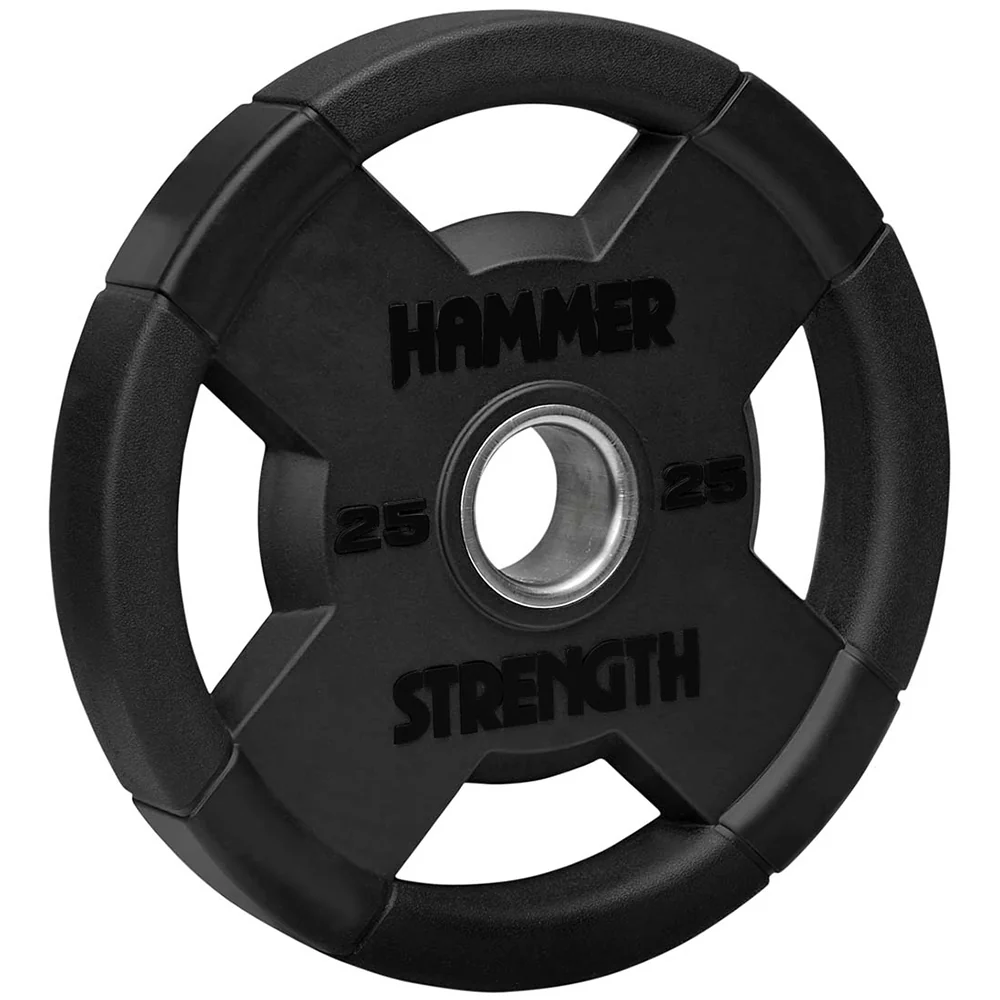 Hammer Strength Round Rubber Olympic Plates - Image 5