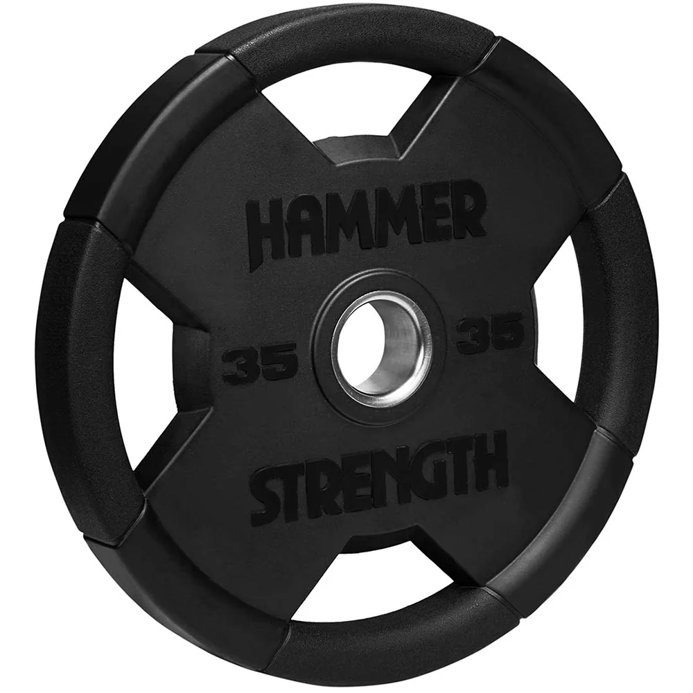Hammer Strength Round Rubber Olympic Plates - Image 6
