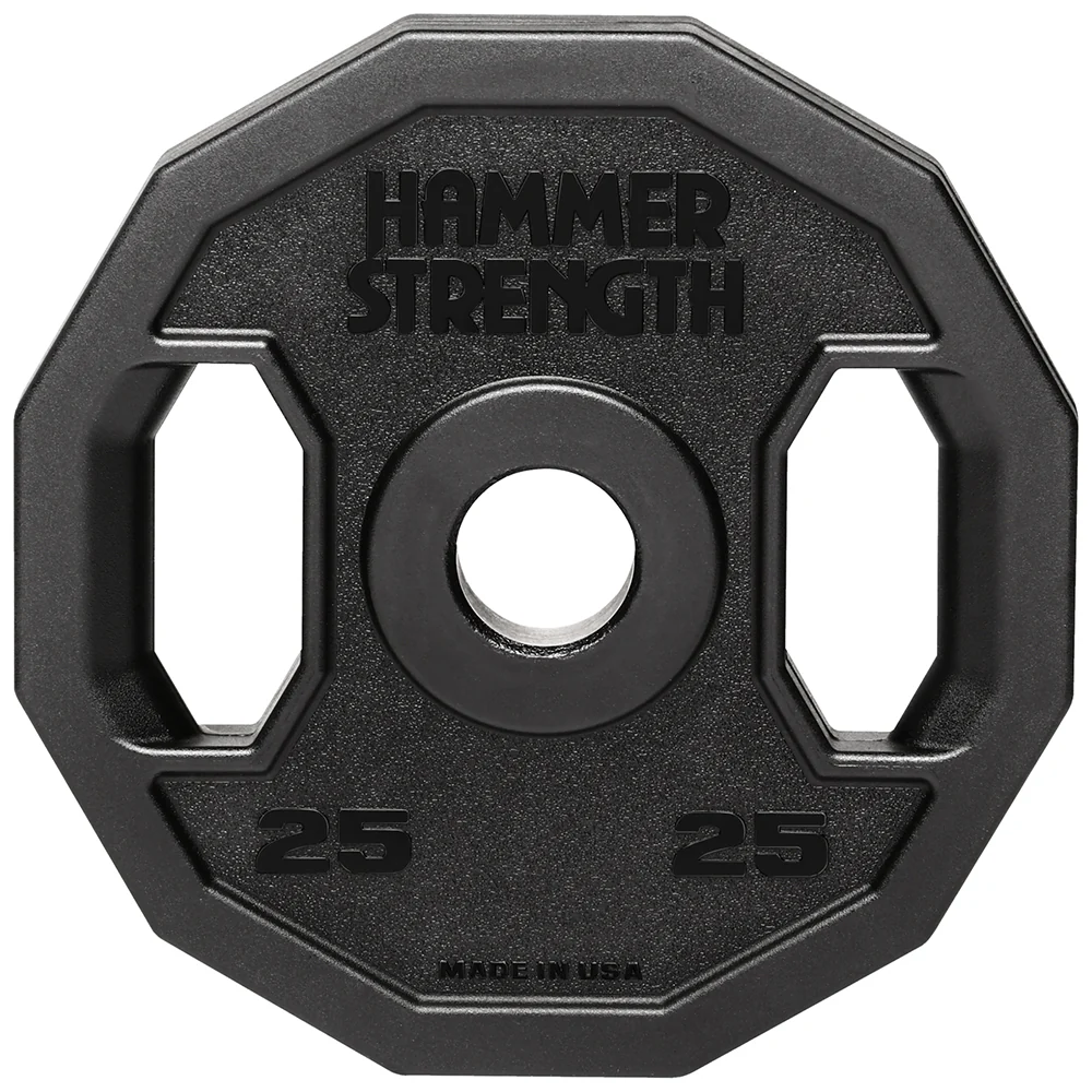 Hammer Strength Urethane 12-Sided Olympic Plates - Image 5