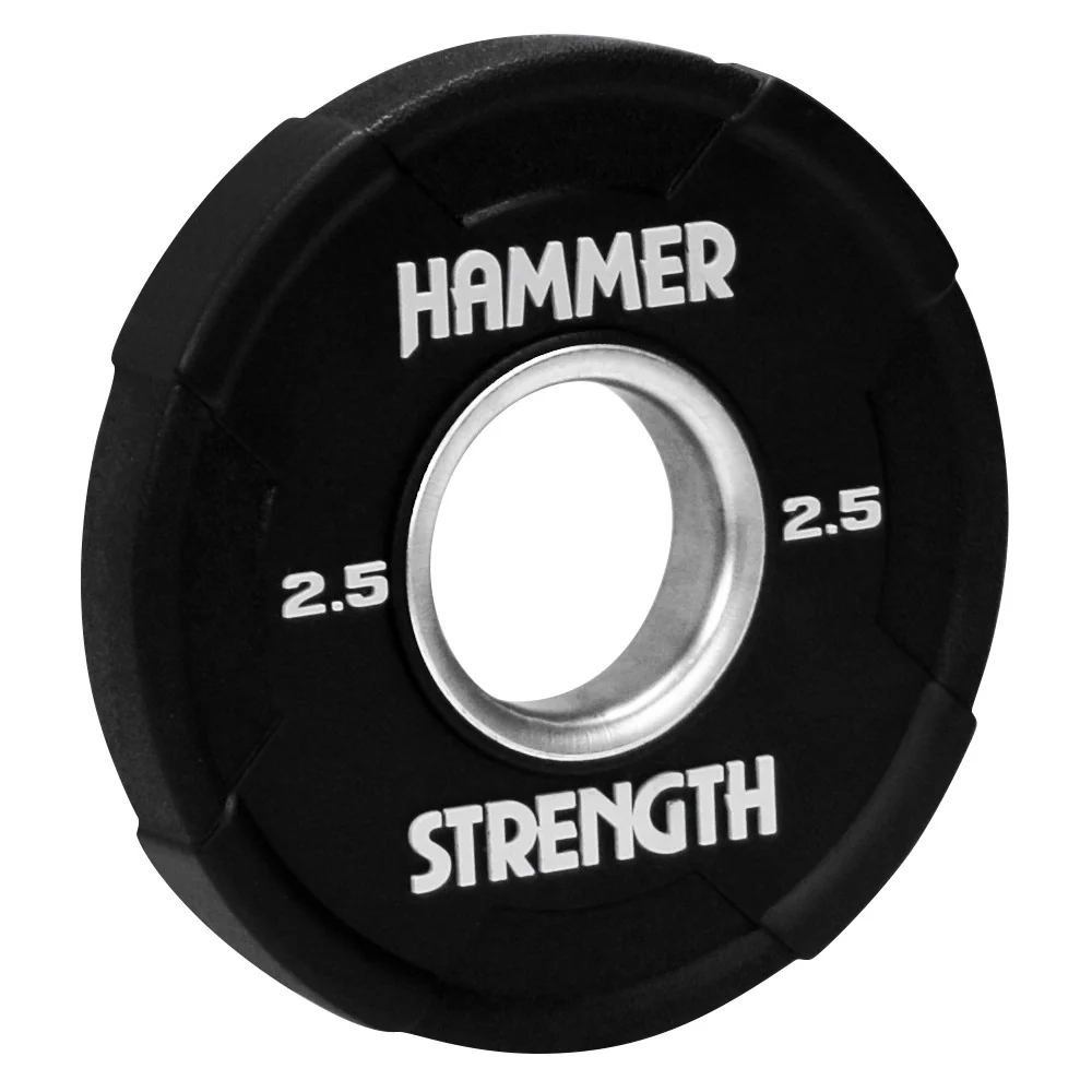 Hammer Strength Urethane Round Olympic Plates - Image 20