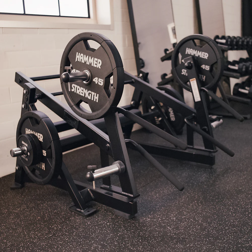 Hammer Strength Urethane Round Olympic Plates - Image 7